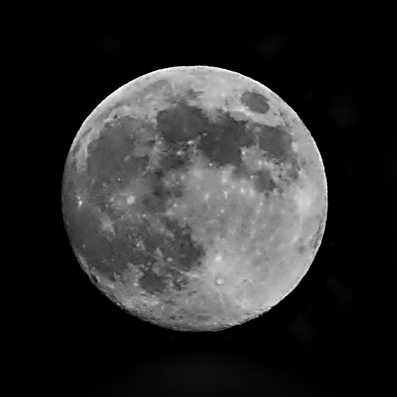 "Full moon on October 10, 2011"
